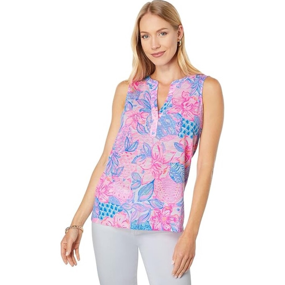 Lilly Pulitzer Women's Dev Tank Top Pink Isle Snappy
Turtle